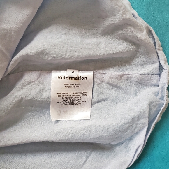 Reformation Ives Dress - Mineral - Picture 6 of 7